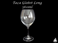 Taça (Semi Cristal) Globet Long - Vinho Tinho 560ml