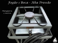 Fogão Alta Pressão - 1 Boca