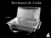 Rechaud Retangular com Cuba (1/1) Única 9 Litros