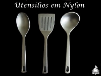 Utensílios em Nylon Colher /Espátula/Concha