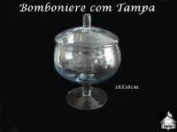 Bomboniere Com Tampa 18x18cm